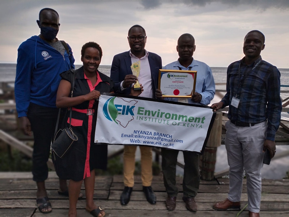 AKHS wins Climate and Environmental Prize in Kenya
