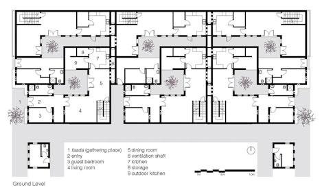 Ground floor plan. | Courtesy of architect