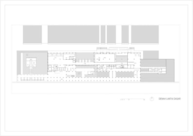 Ground floor plan. | Courtesy of architect