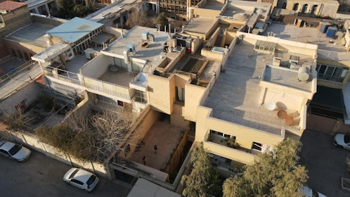 This three-storey family house was designed to blend into the historic neighbourhood. | Aga Khan Trust for Culture / Deed Studio (photographer)