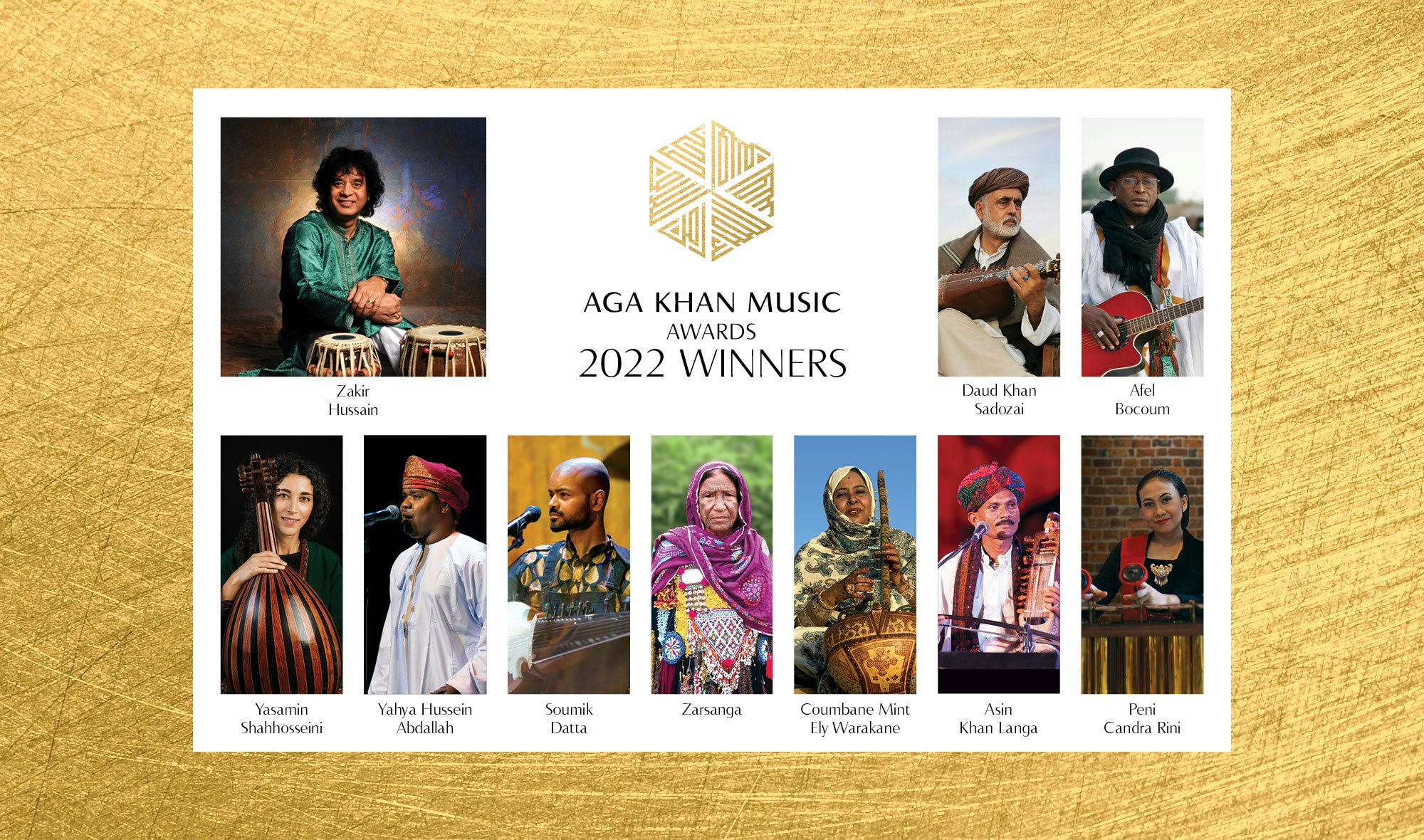 Winners of the Aga Khan Music Awards 2022