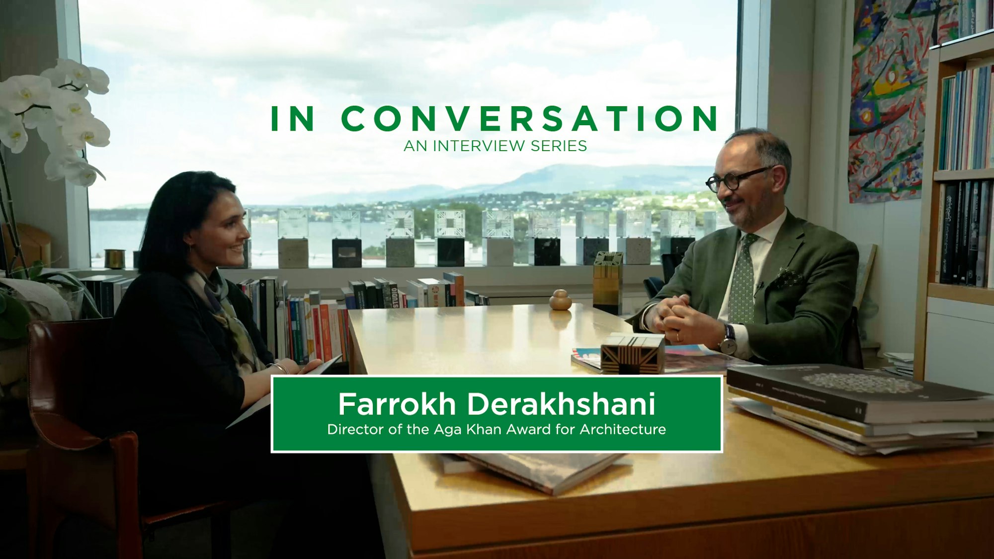 In Conversation:  Farrokh Derakhshani